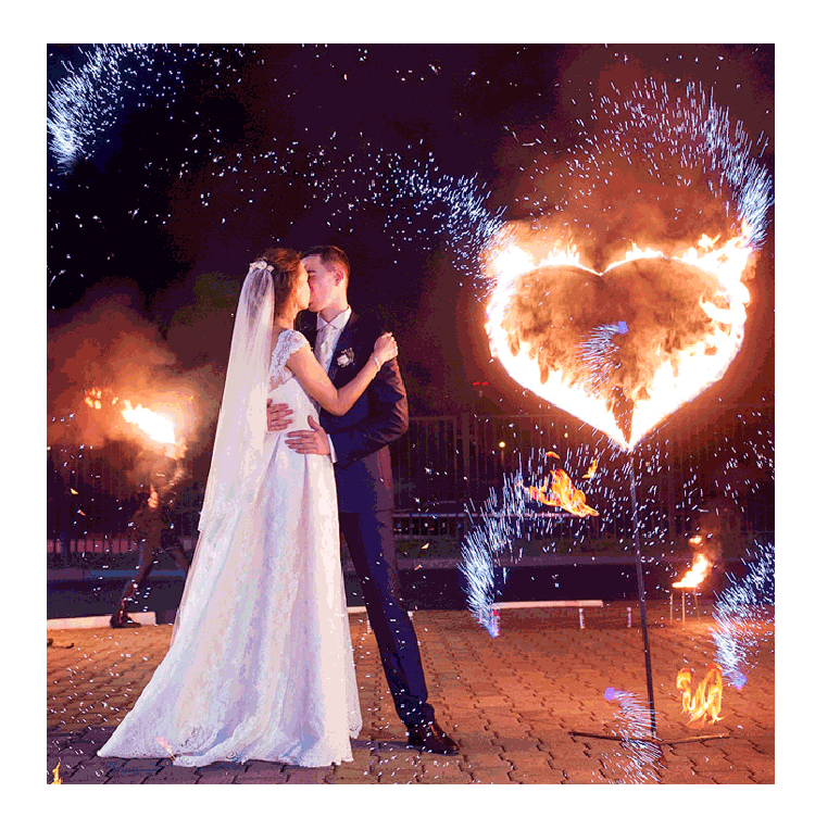 Организация пиротехнического шоу на свадьбу  Светогорск | svetogorsk.salutsklad.ru