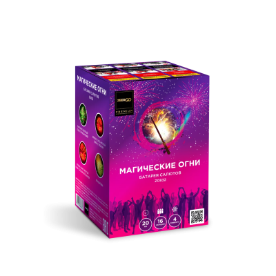 Магические огни Батарея салютов купить в Светогорске | svetogorsk.salutsklad.ru
