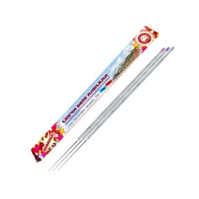 Триколор 300 мм. Бенгальские огни цветные купить в Светогорске | svetogorsk.salutsklad.ru