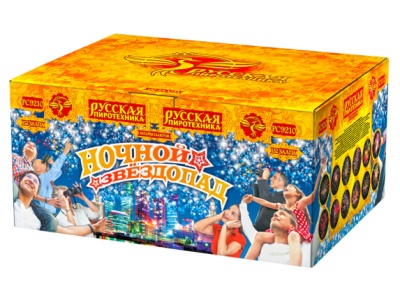 Ночной звездопад Комбинированный Фейерверк купить в Светогорске | svetogorsk.salutsklad.ru