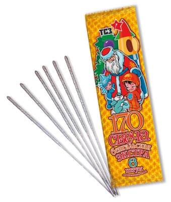 170 мм. Экстра Бенгальские огни купить в Светогорске | svetogorsk.salutsklad.ru