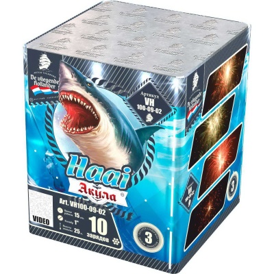 Акула Фейерверк купить в Светогорске | svetogorsk.salutsklad.ru