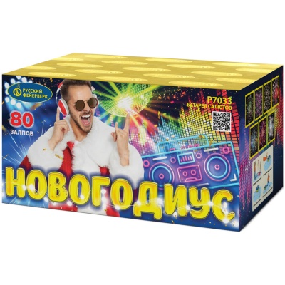 Новогодиус Фейерверк купить в Светогорске | svetogorsk.salutsklad.ru