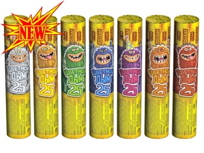 Цветной дым 25 Цветной дым купить в Светогорске | svetogorsk.salutsklad.ru